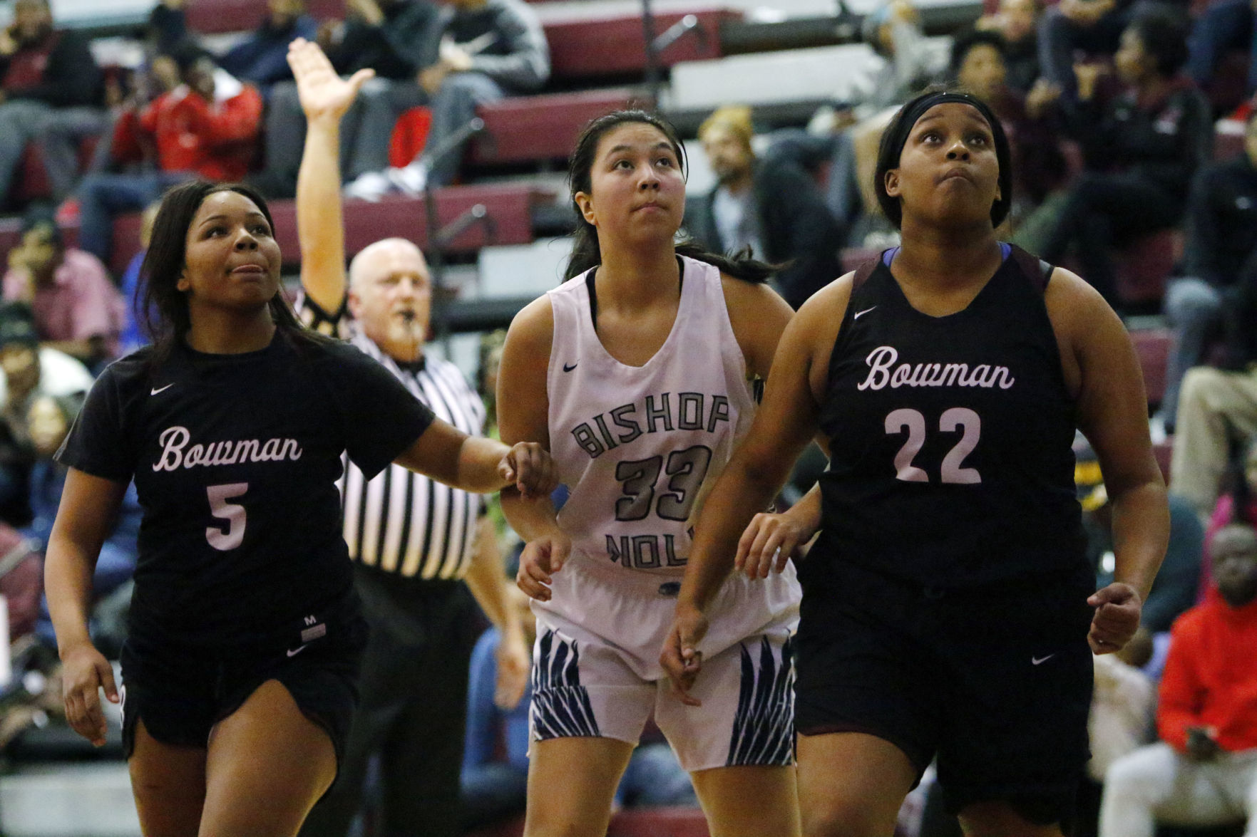 Gallery: Girls 2A basketball sectional final - Bishop Noll vs. Bowman Academy
